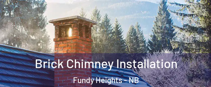  Brick Chimney Installation Fundy Heights - NB