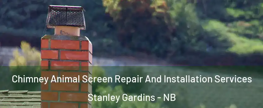  Chimney Animal Screen Repair And Installation Services Stanley Gardins - NB