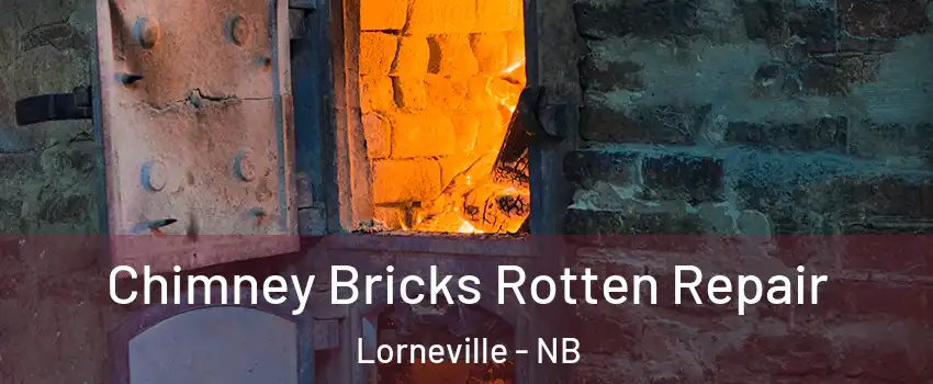  Chimney Bricks Rotten Repair Lorneville - NB