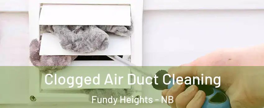  Clogged Air Duct Cleaning Fundy Heights - NB