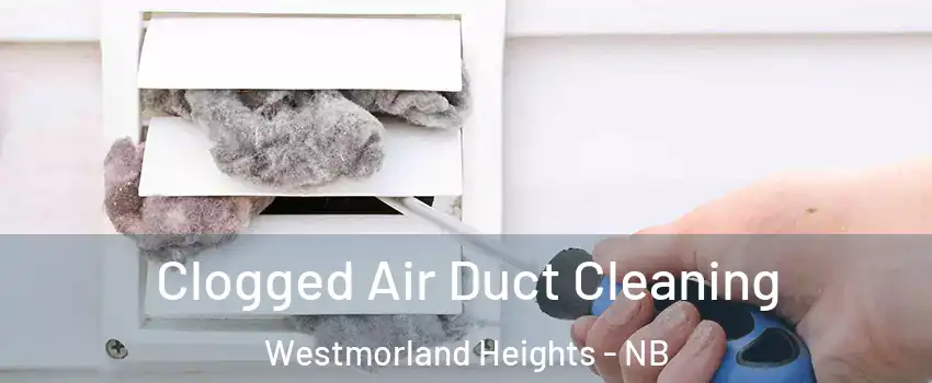  Clogged Air Duct Cleaning Westmorland Heights - NB