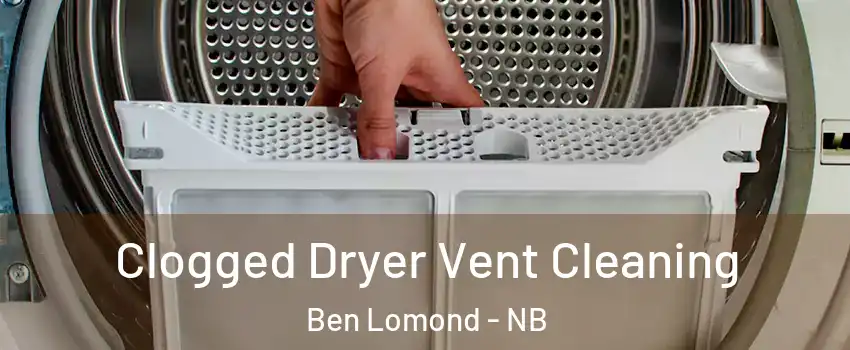  Clogged Dryer Vent Cleaning Ben Lomond - NB