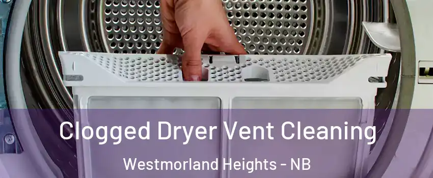  Clogged Dryer Vent Cleaning Westmorland Heights - NB