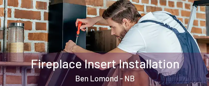  Fireplace Insert Installation Ben Lomond - NB