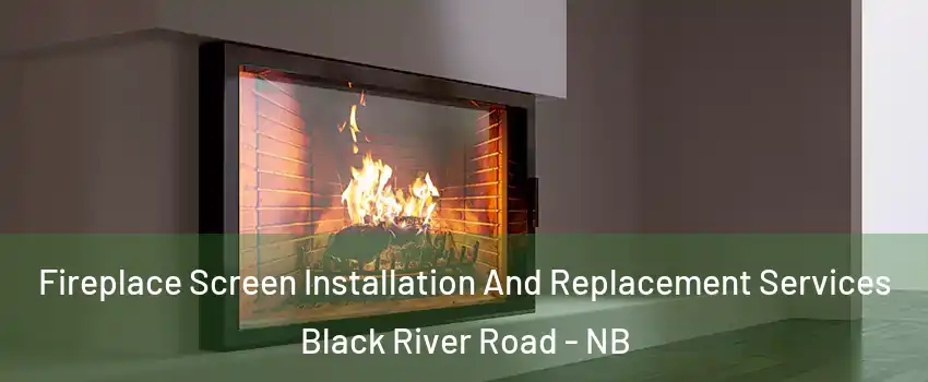 Fireplace Screen Installation And Replacement Services Black River Road - NB