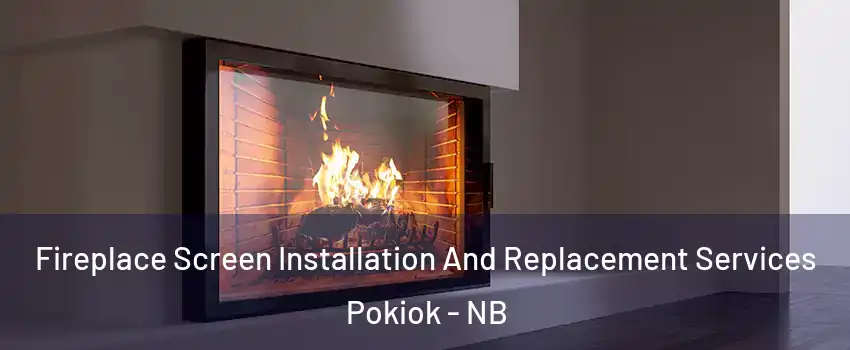Fireplace Screen Installation And Replacement Services Pokiok - NB