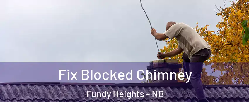  Fix Blocked Chimney Fundy Heights - NB