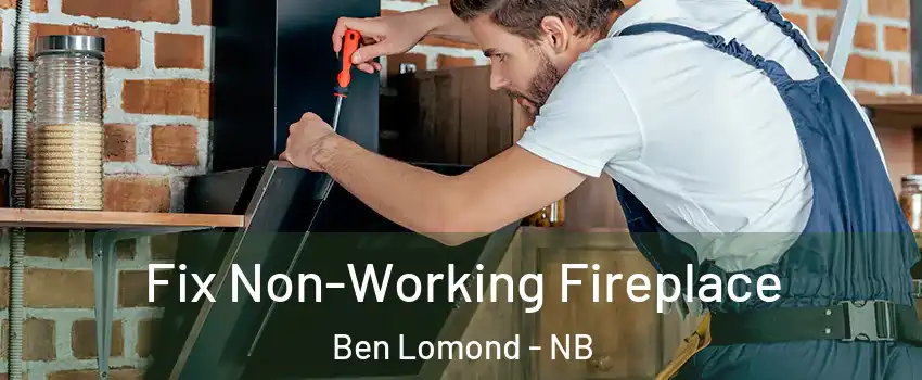  Fix Non-Working Fireplace Ben Lomond - NB