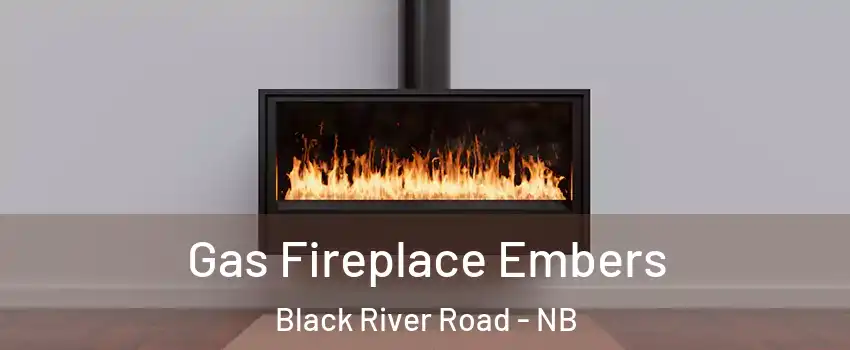  Gas Fireplace Embers Black River Road - NB