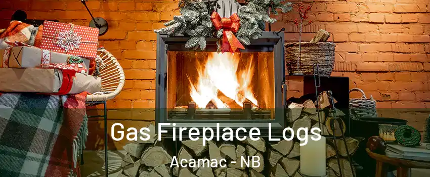  Gas Fireplace Logs Acamac - NB