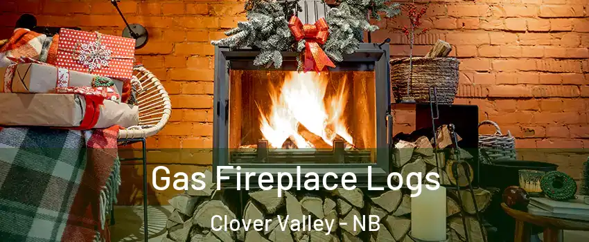  Gas Fireplace Logs Clover Valley - NB