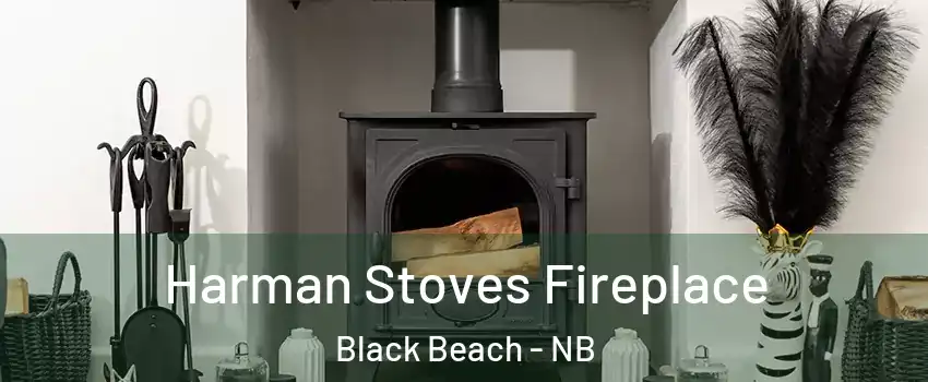  Harman Stoves Fireplace Black Beach - NB