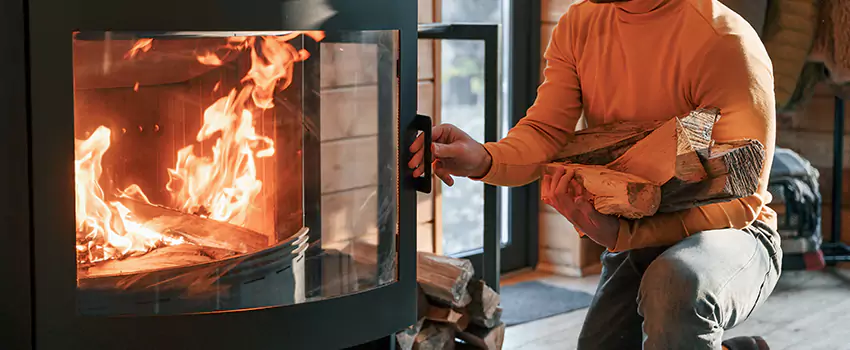 Residential Fireplace Ceramic Glass Installation in Saint John, NB