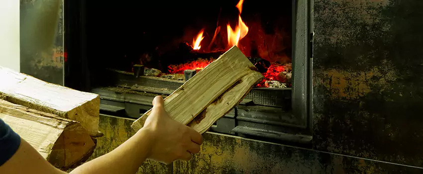 Wood Stove Heat Resistant Wall Repair in Saint John, New Brunswick