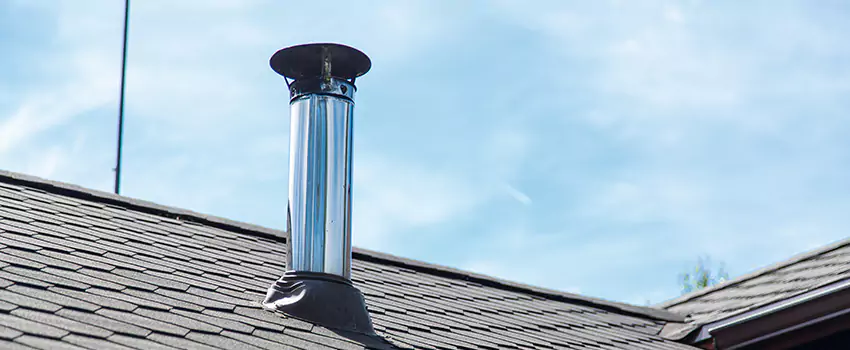 Outdoor Metal Chimney Installation in Saint John, New Brunswick