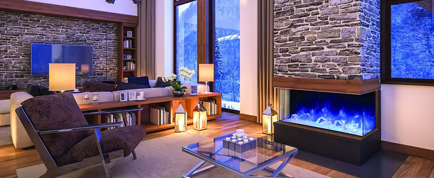Dynamic Flame Color Fireplace Installation in Lakewood, NB