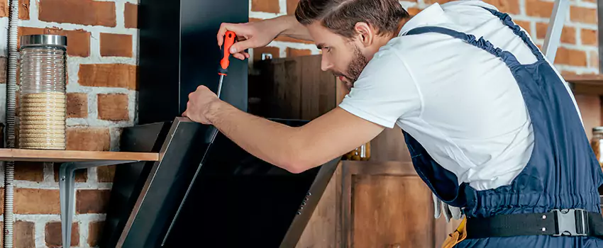 Old Rusted Metal Fireplace Repair And Replacement in Saint John, NB