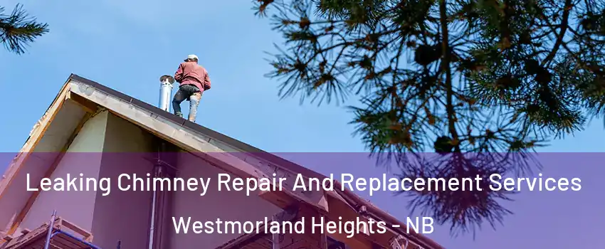  Leaking Chimney Repair And Replacement Services Westmorland Heights - NB