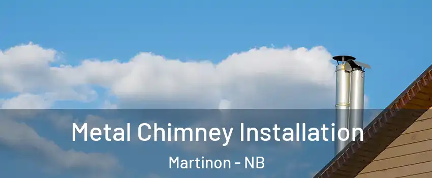  Metal Chimney Installation Martinon - NB