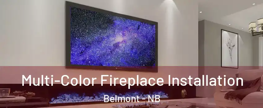  Multi-Color Fireplace Installation Belmont - NB