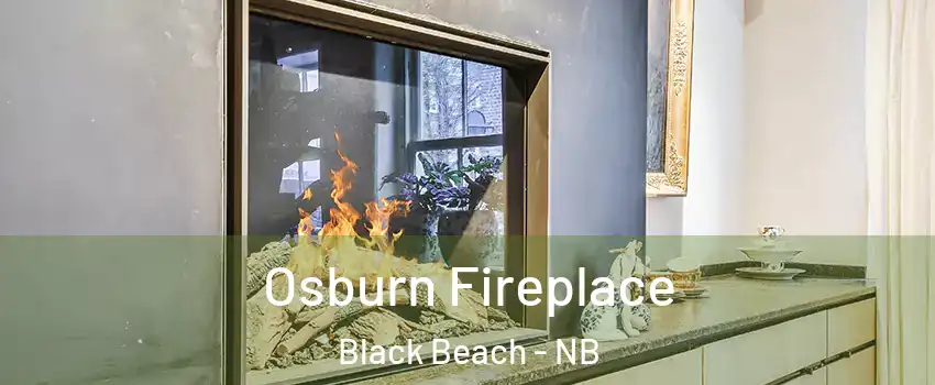  Osburn Fireplace Black Beach - NB