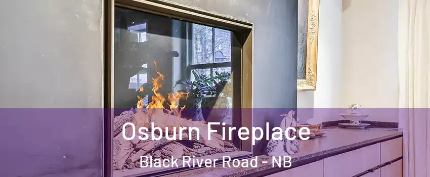  Osburn Fireplace Black River Road - NB