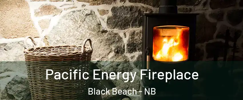  Pacific Energy Fireplace Black Beach - NB