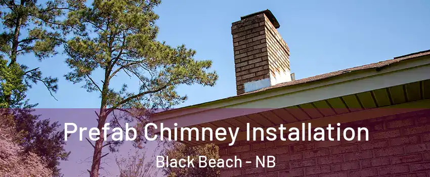  Prefab Chimney Installation Black Beach - NB