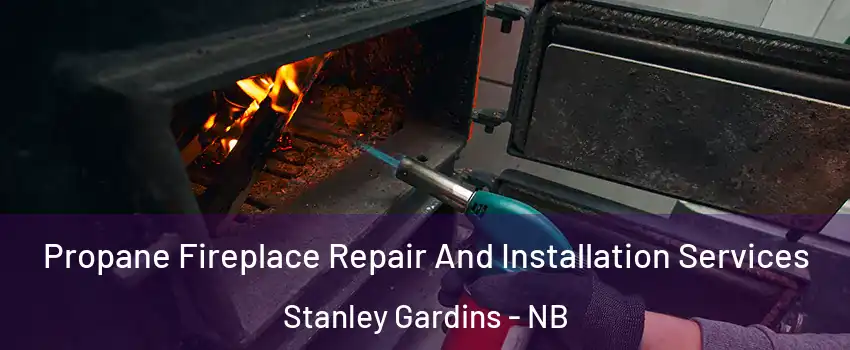 Propane Fireplace Repair And Installation Services Stanley Gardins - NB