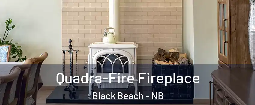  Quadra-Fire Fireplace Black Beach - NB